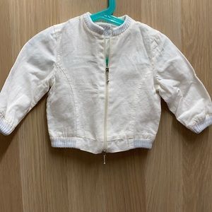 Roberta linen boys jacket